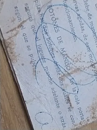 Antiguo Carnet Juguete Paya coche Ferrari