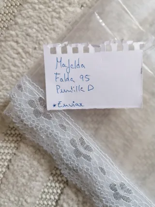 Protector lluvia fallera Mafalda talla M