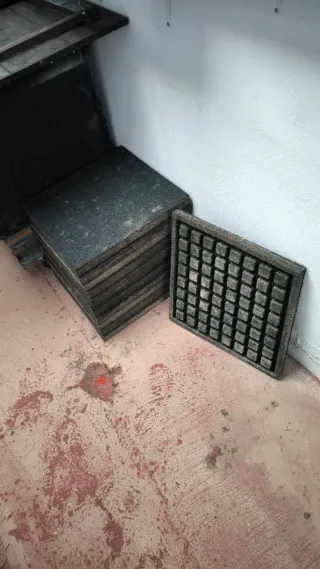 Losetas de caucho para parques infantiles/gimnasio