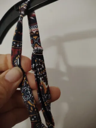 Vestido estampado étnico tirantes