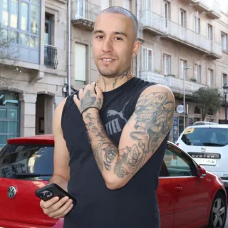 Camiseta sin mangas Puma negra hombre