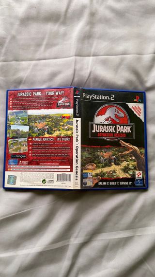 Jurassic Park Operation Genesis PS2 Completo