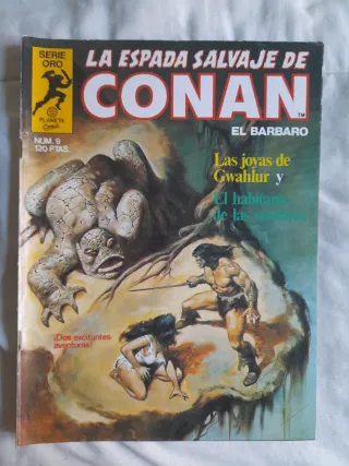 Cómic La Espada Salvaje de Conan El Bárbaro lote.