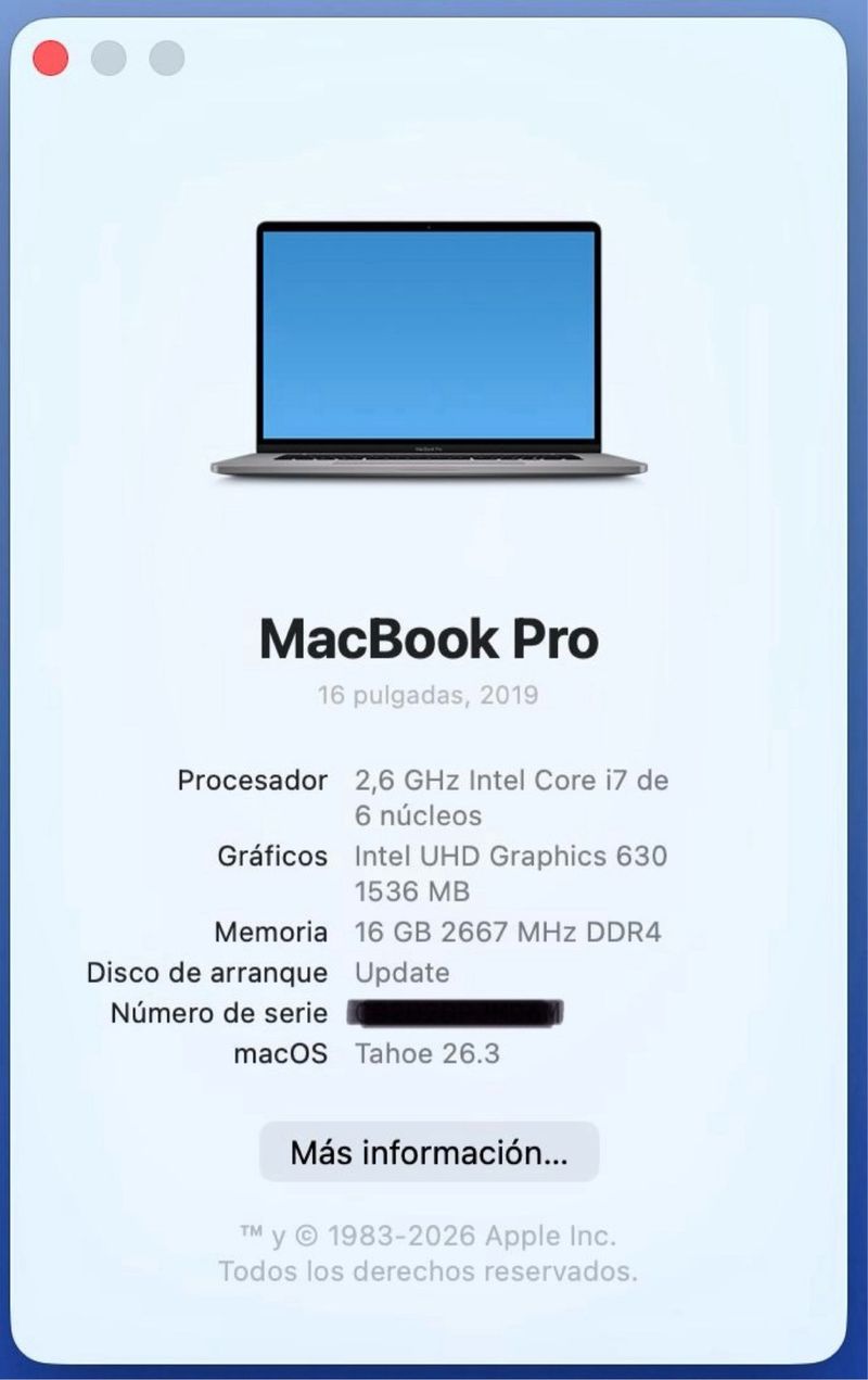 MacBook Pro 16 Plata/Gris Espacial afbeelding 4