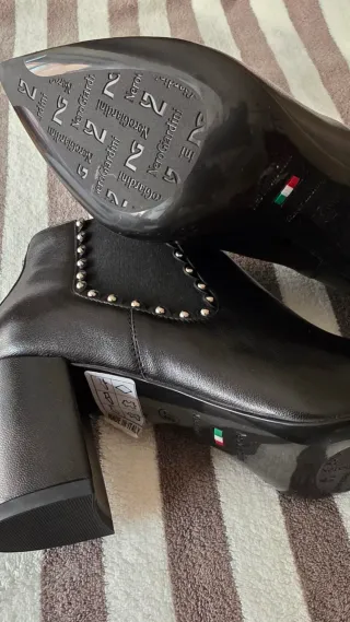 Botines Nero Giardini Negros Tacon