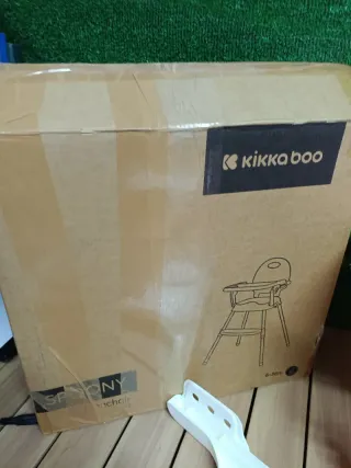 Trona KikkaBoo 3 en 1 Bebé Silla Alta