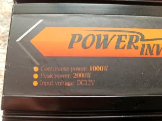 Inversor de Corriente Tutoy 1000W DC 12V a AC 220-