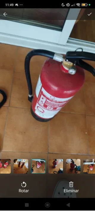 Extintor de incendios