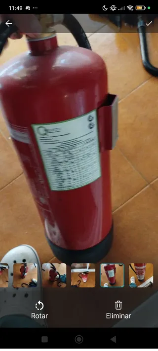 Extintor de incendios