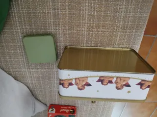 Lote 2 Scatole Metalliche Vintage