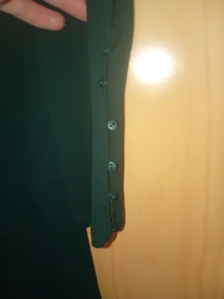 Vestido verde Zara mujer