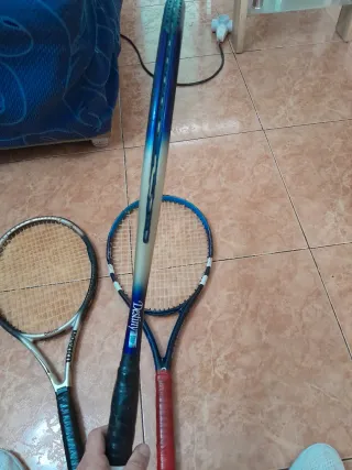 3 Raquetas de Tenis