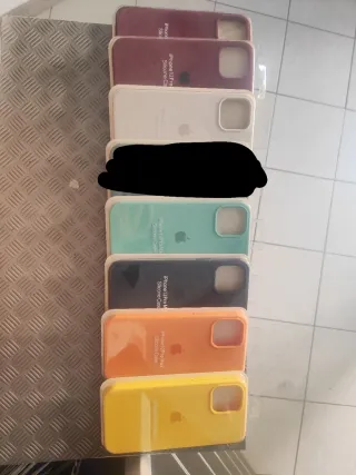 Cover iPhone 12 Pro Max con interno camoscio