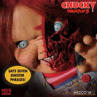 Chucky muñeco diabólico 3 Cara de Pizza 38c mezco