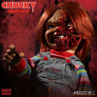 Chucky muñeco diabólico 3 Cara de Pizza 38c mezco