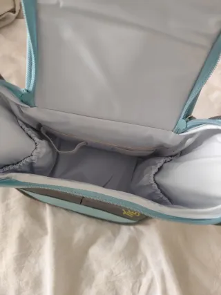 Porta biberones Tigex azul y gris