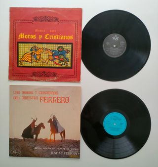 Discos de vinilo Moros y Cristianos Alicante