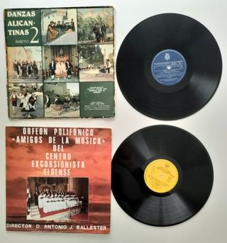 Discos de vinilo Moros y Cristianos Alicante