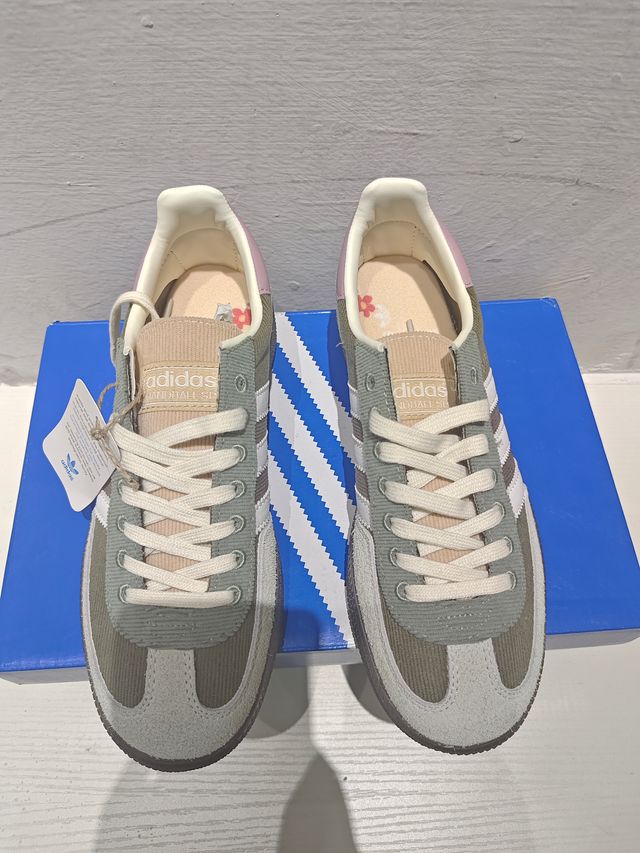 Adidas Handball Spezial Verde blanco Talla 36 -40