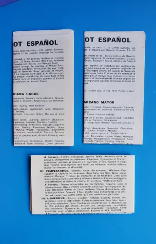 Tarot / Baraja FOURNIER Bilingüe.