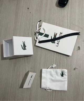 Bracciale Lacoste Nero da Uomo