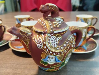 Juego de té japonés vintage