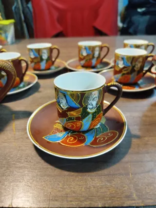 Juego de té japonés vintage