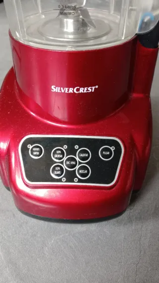 Procesador de alimentos Silver Crest rojo