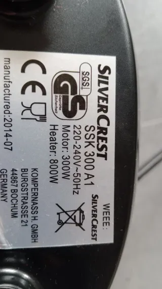 Procesador de alimentos Silver Crest rojo