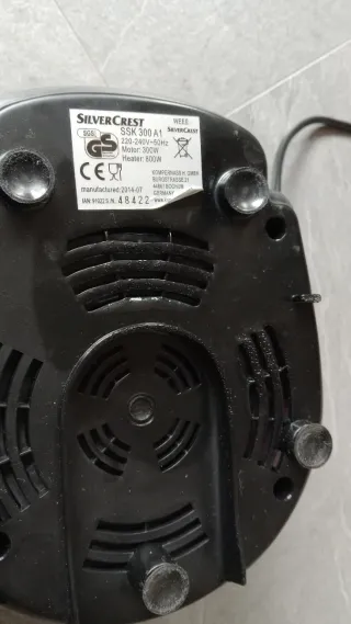 Procesador de alimentos Silver Crest rojo