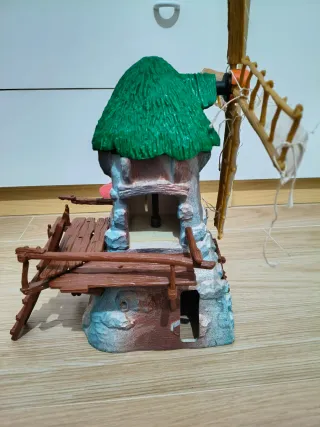 Mulino dei Puffi con scatola