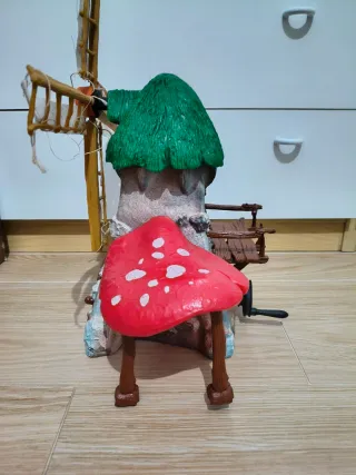 Mulino dei Puffi con scatola