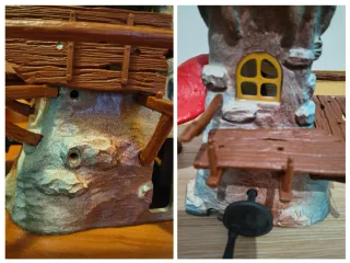 Mulino dei Puffi con scatola