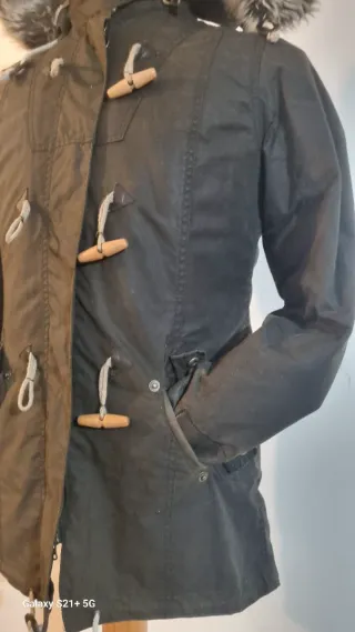 Parka Barbour Propulsion coat Wax Verde Oliva