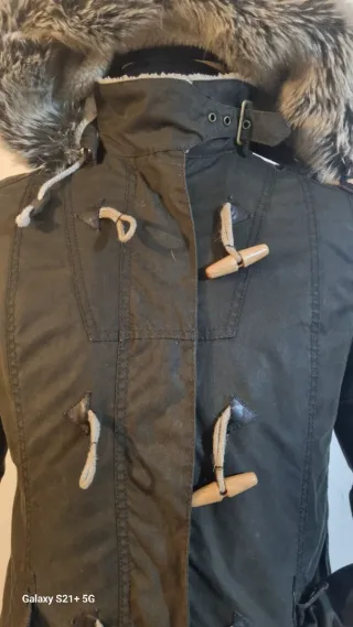 Parka Barbour Propulsion coat Wax Verde Oliva