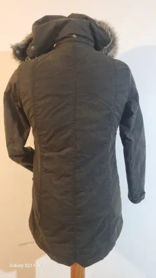 Parka Barbour Propulsion coat Wax Verde Oliva