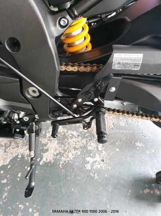 Estriberas retrasadas YAMAHA FAZER 800 1000 2006