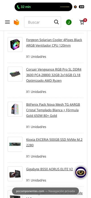 PC Gaming Ryzen 7 Montado a Piezas