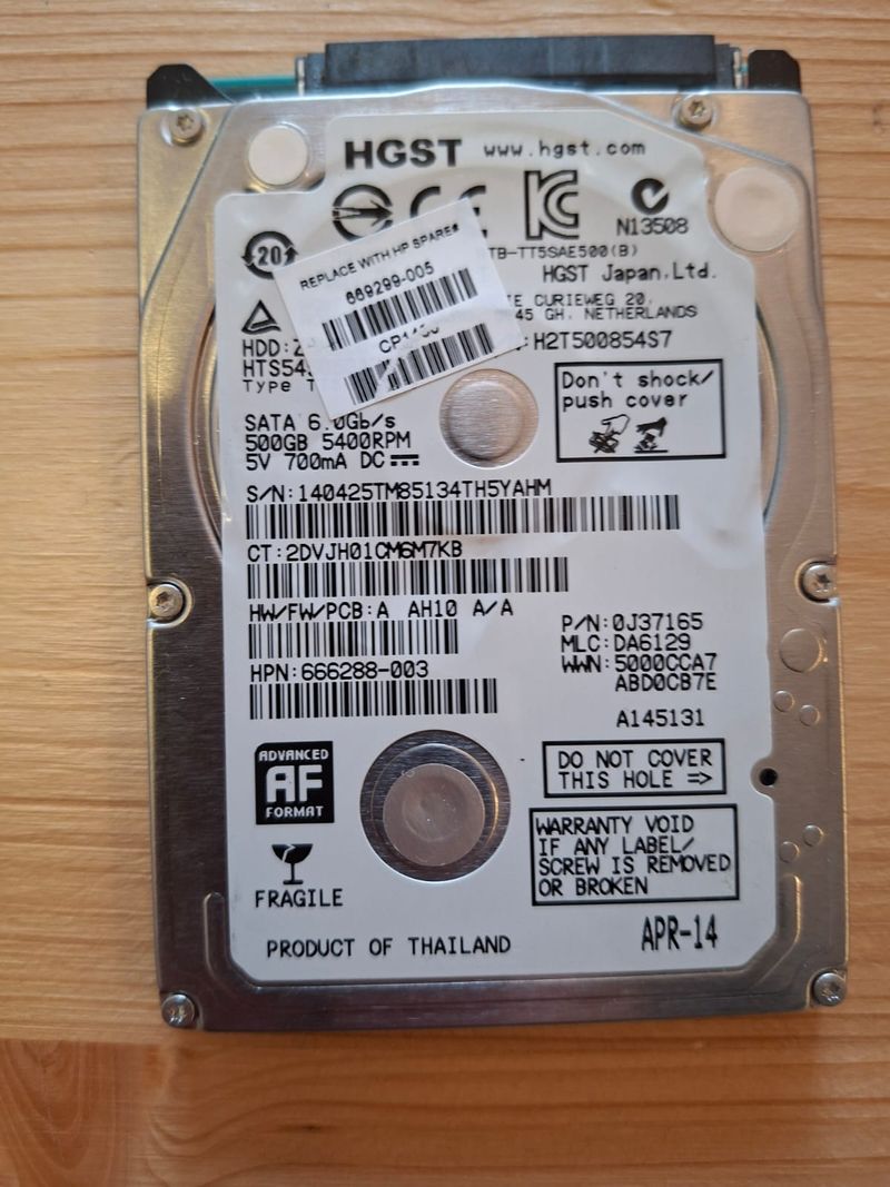 Lote 3 Discos Duros HDD 500GB afbeelding 3