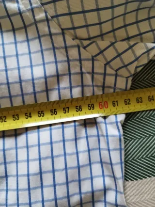 Camisa Pedro del Hierro Cuadros Azul y Blanco