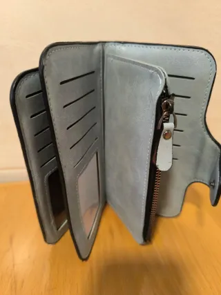 Cartera Mujer Azul Cielo