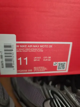 Nike Zapatillas Deportivas Plata y Negro