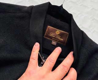 Chaqueta Loro Piana Negra Talla XL