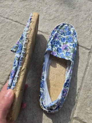 Espadrillas floreali donna taglia 40
