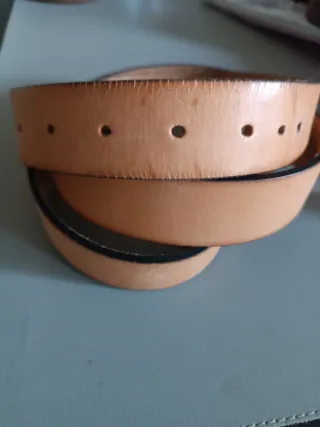 2 Cinturones Mango y Zara Beige/Marrón