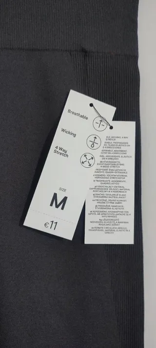 Leggings deportivos Primark grises talla M