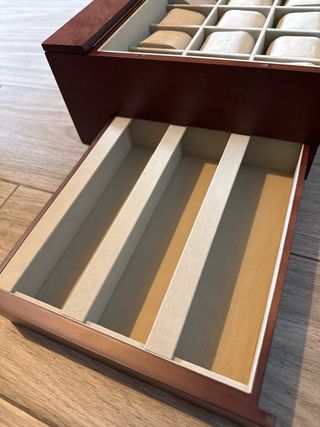 Caja Organizadora Relojes Joyas Cajón