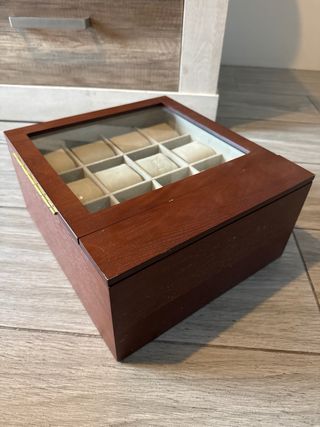 Caja Organizadora Relojes Joyas Cajón