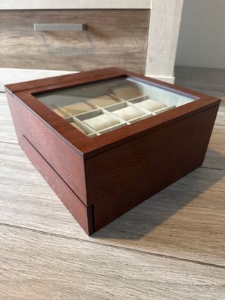 Caja Organizadora Relojes Joyas Cajón