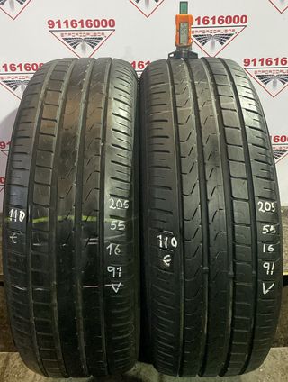 205 55 16 V PIRELLI RUEDA AL 90% VIDA UTIL